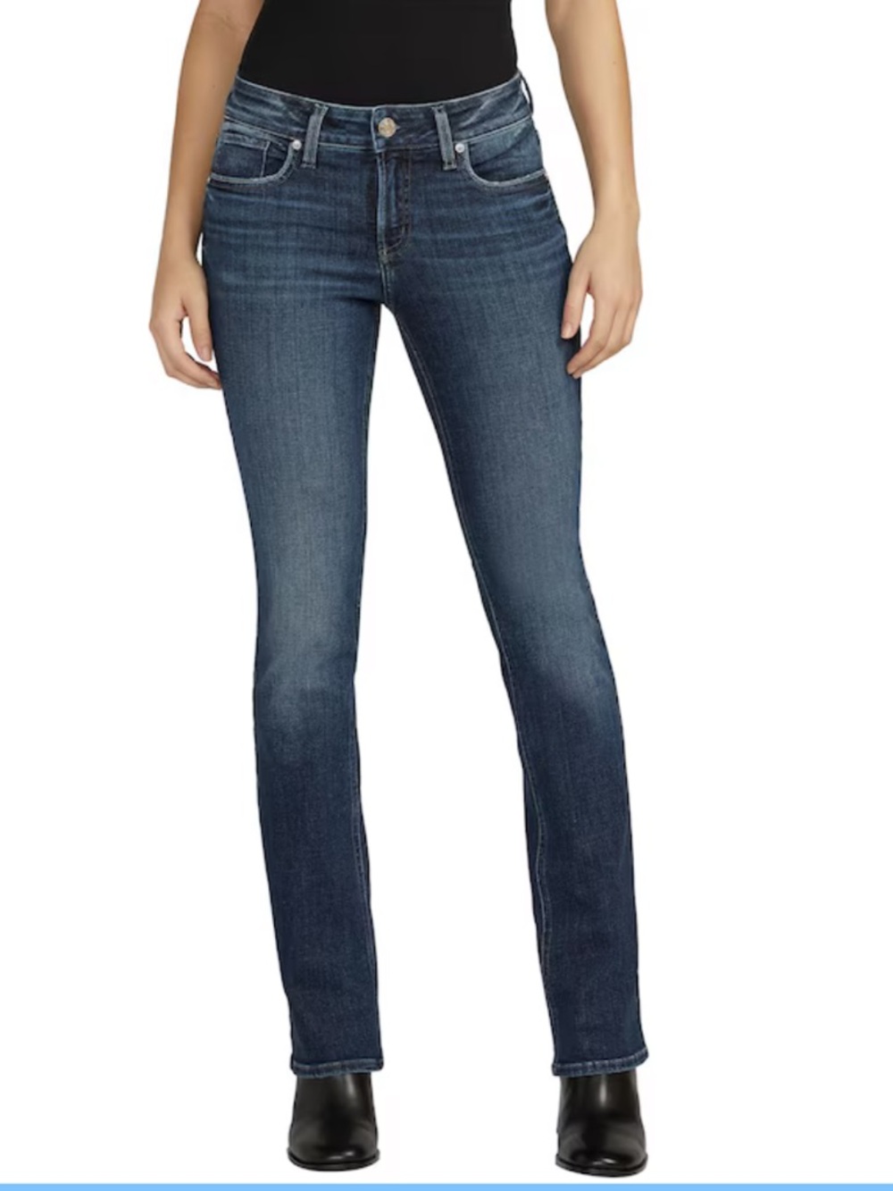 Silver Elyse Bootcut Jeans